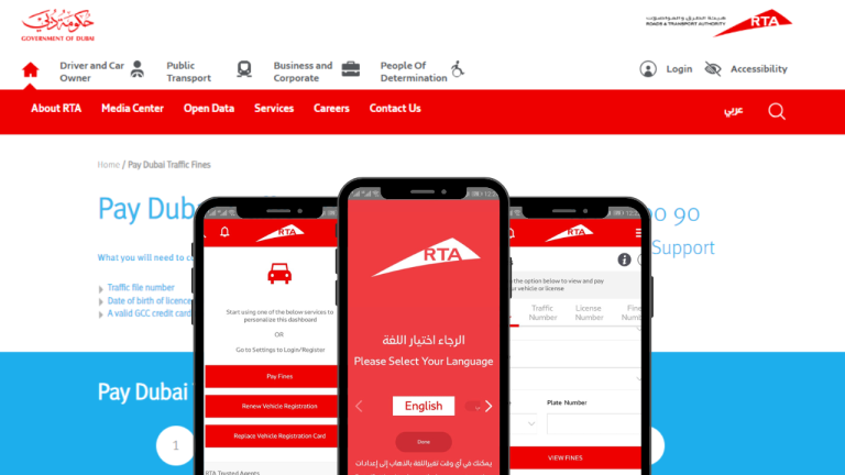 RTA Fines Dubai – How to Pay RTA Fines in Dubai