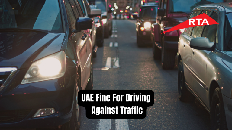 UAE Fine For Driving Against Traffic