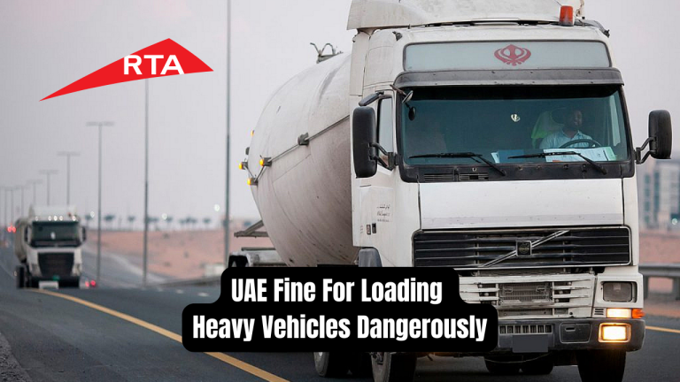 UAE Fine For Loading Heavy Vehicles Dangerously