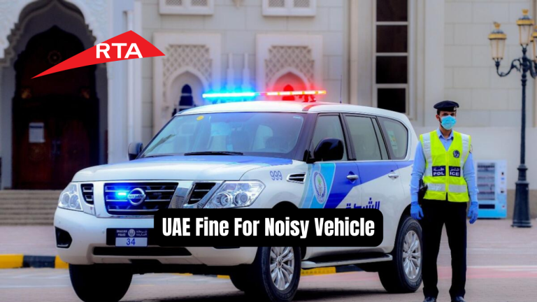 UAE Fine For Noisy Vehicle