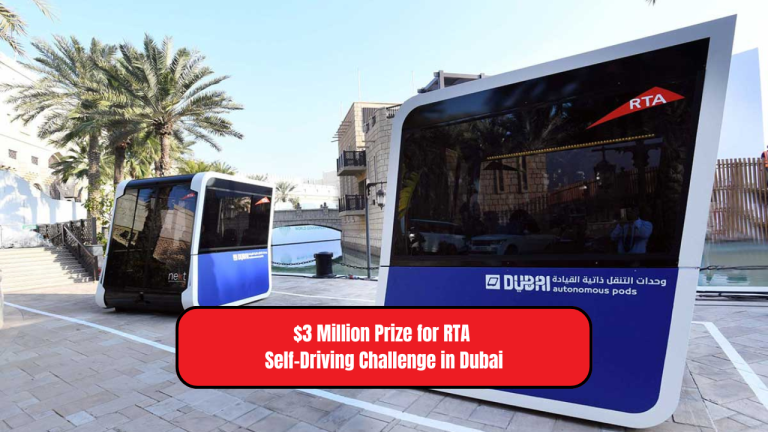 $3 Million Prize for RTA Self-Driving Challenge in Dubai