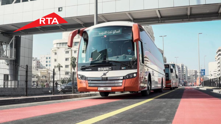 Dh600 Fine For Driving in Bus and Taxi Lanes