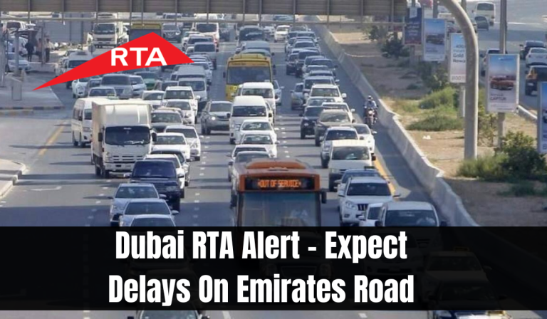 Dubai RTA Alert - Expect Delays On Emirates Road