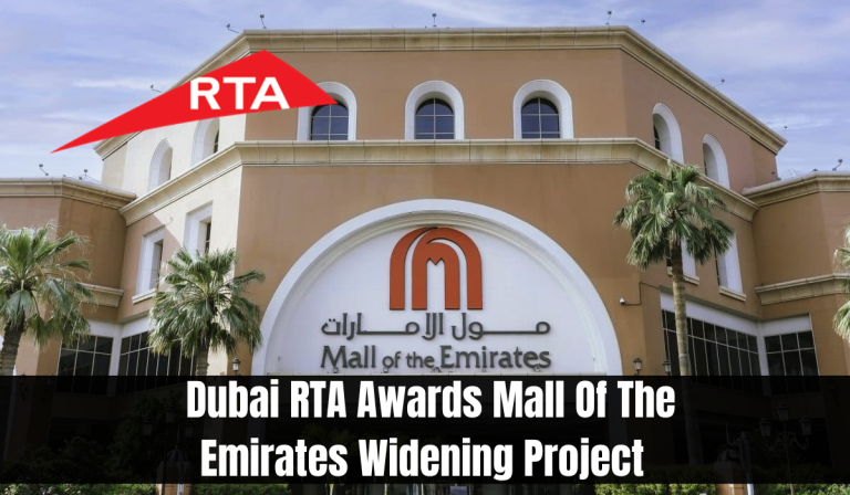 Dubai RTA Awards Mall Of The Emirates Widening Project
