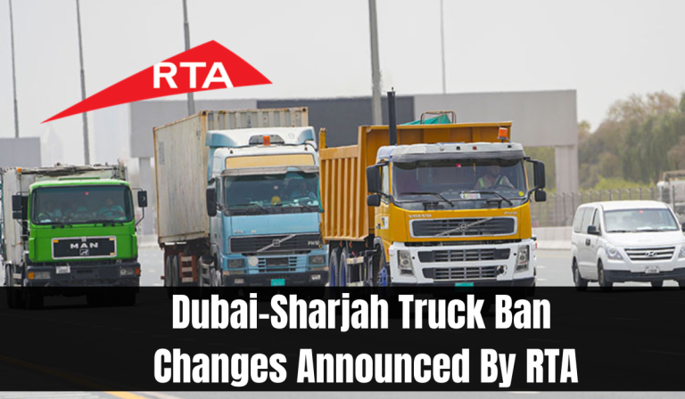 Dubai-Sharjah Truck Ban Changes Announced By RTA