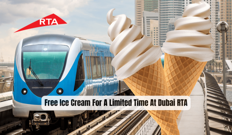 Free Ice Cream For A Limited Time At Dubai RTA
