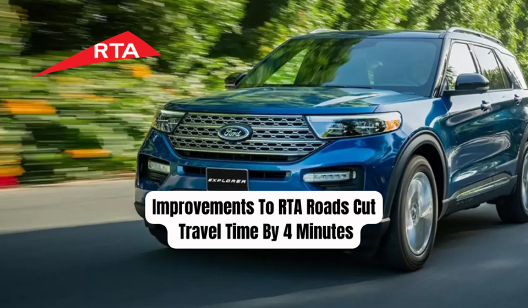 Improvements To RTA Roads Cut Travel Time By 4 Minutes
