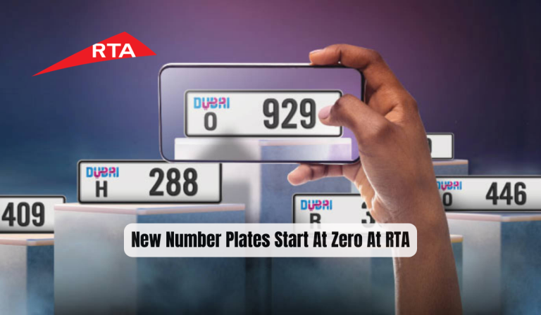 New Number Plates Start At Zero At RTA