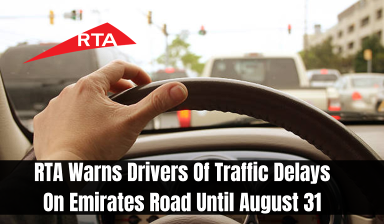 RTA Warns Drivers Of Traffic Delays On Emirates Road Until August 31