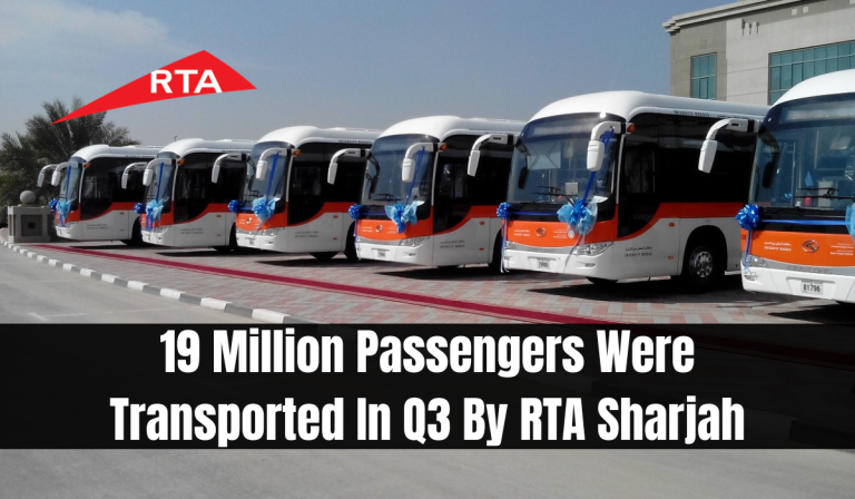 19 Million Passengers Were Transported In Q3 By RTA Sharjah