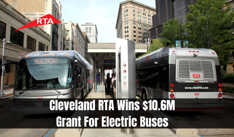 Cleveland RTA Wins $10.6M Grant For Electric Buses