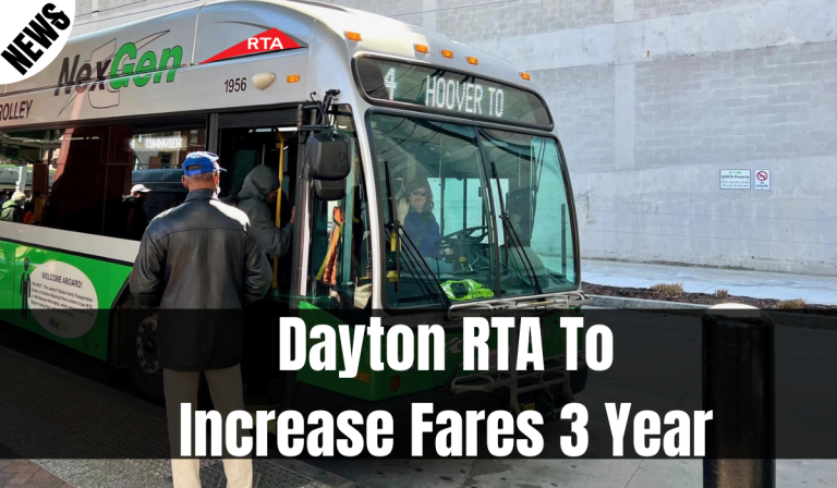Dayton RTA To Increase Fares 3 Year