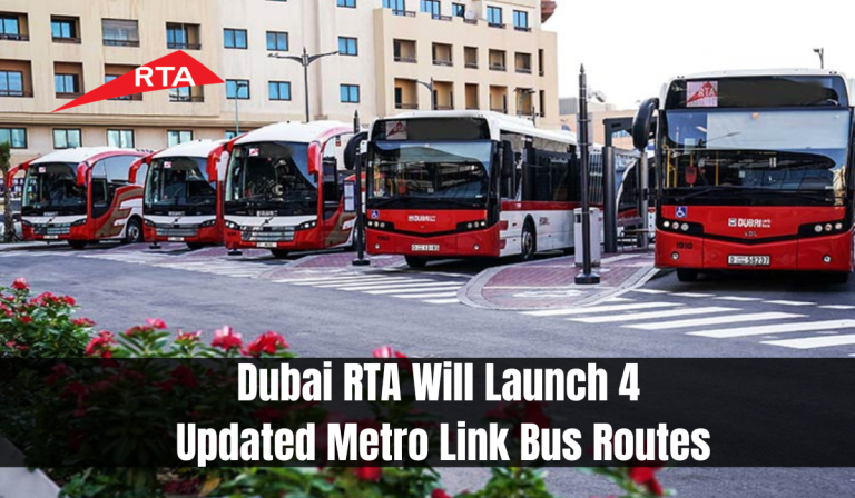 Dubai RTA Will Launch 4 Updated Metro Link Bus Routes