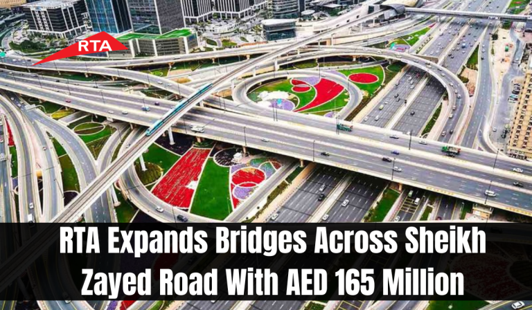RTA Expands Bridges Across Sheikh Zayed Road With AED 165 Million