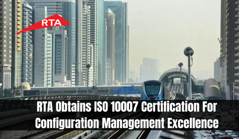 RTA Obtains ISO 10007 Certification For Configuration Management Excellence