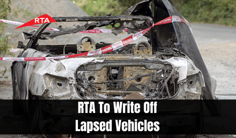RTA To Write Off Lapsed Vehicles