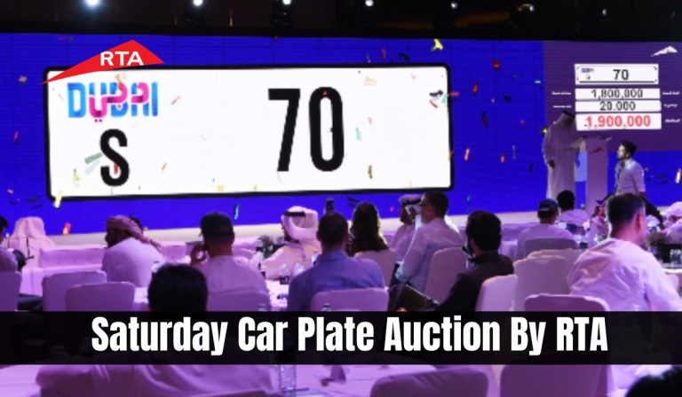 Saturday Car Plate Auction By RTA