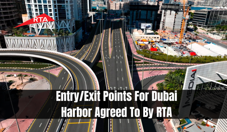 Entry/Exit Points For Dubai Harbor Agreed To By RTA