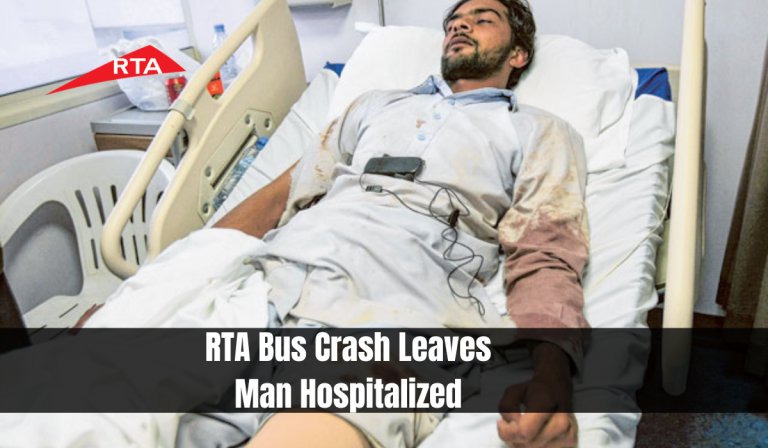 RTA Bus Crash Leaves Man Hospitalized