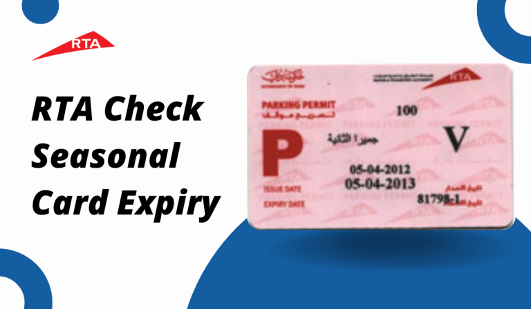 RTA Check Seasonal Card Expiry