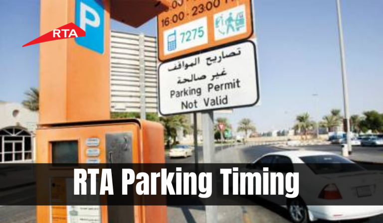 RTA Parking Timing