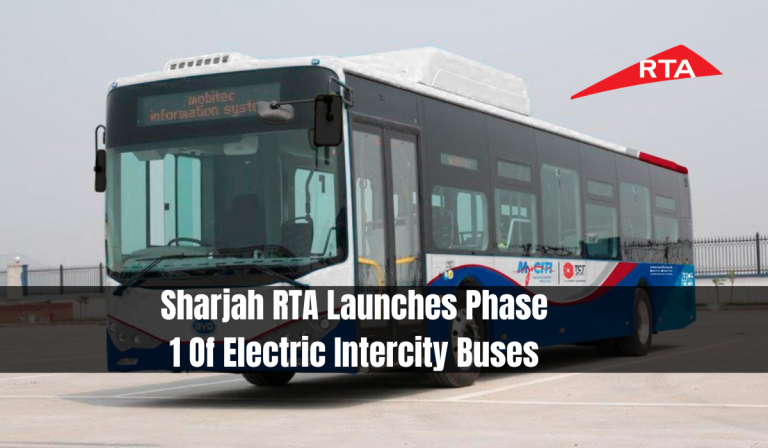 Sharjah RTA Launches Phase 1 Of Electric Intercity Buses