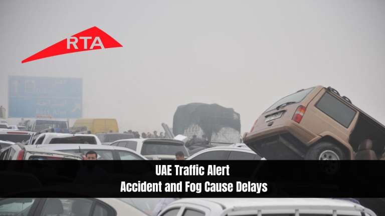 UAE Traffic Alert: Accident and Fog Cause Delays