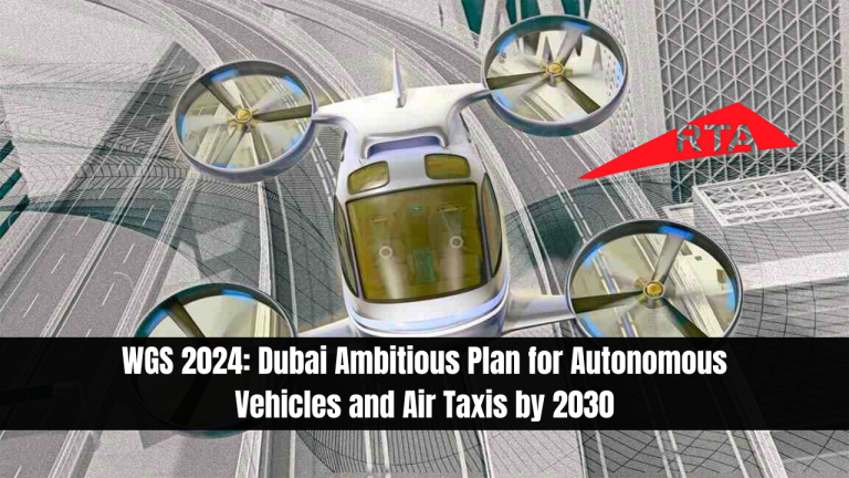 WGS 2024: Dubai Ambitious Plan for Autonomous Vehicles and Air Taxis by 2030