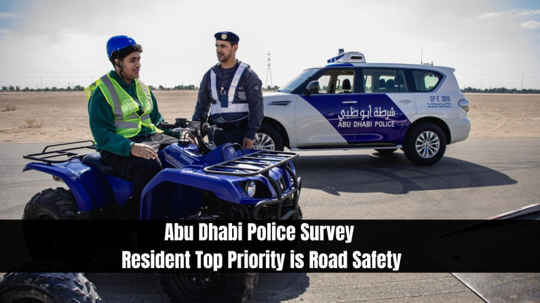 Abu Dhabi Police Survey- Resident Top Priority is Road Safety