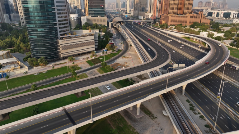 Hessa Street Traffic Congestion Eased by New bridge on Dubai Hessa Street