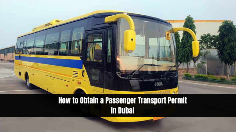 How to Obtain a Passenger Transport Permit in Dubai