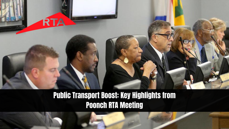 Public Transport Boost: Key Highlights from Poonch RTA Meeting
