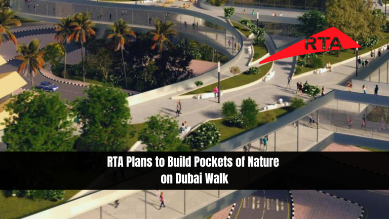 RTA Plans to Build Pockets of Nature on Dubai Walk