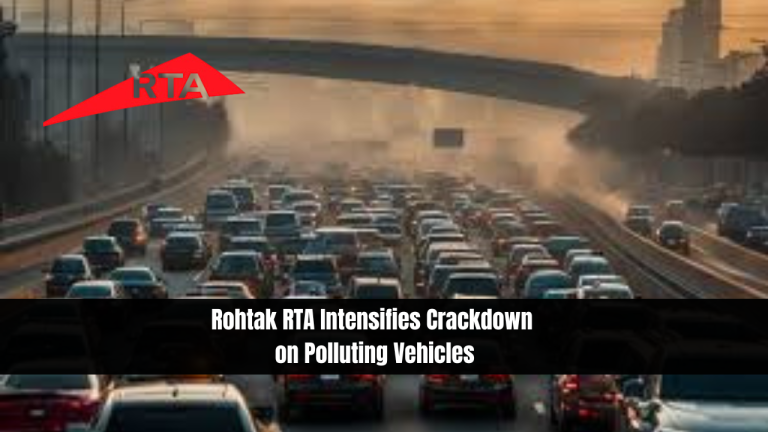 Rohtak RTA Intensifies Crackdown on Polluting Vehicles